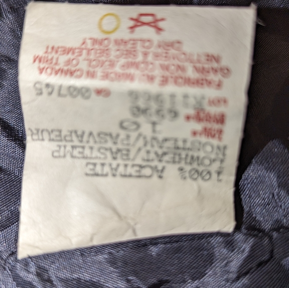 JS Collections size 10 navy skirt suit vintage. - Picture 10 of 16